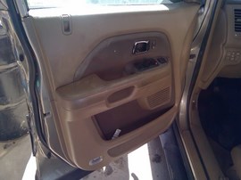 2007 HONDA PILOT, GOLD, EX-L MODEL, AT, AWD.   A26330
